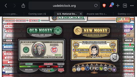 US Debt Clock 28/01/2024