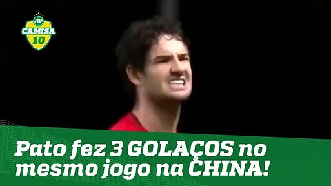 OLHA os 3 GOLAÇOS que PATO fez no mesmo jogo na CHINA!