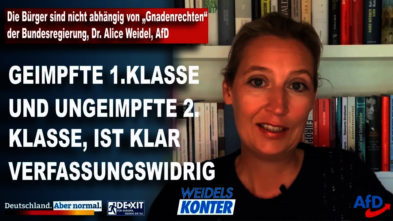 Die Bürger sind nicht abhängig von „Gnadenrechten“ der Bundesregierung, Dr. Alice Weidel, AfD