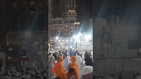 Rush after Isha Prayer at Masjid ul Haram, MashAllah