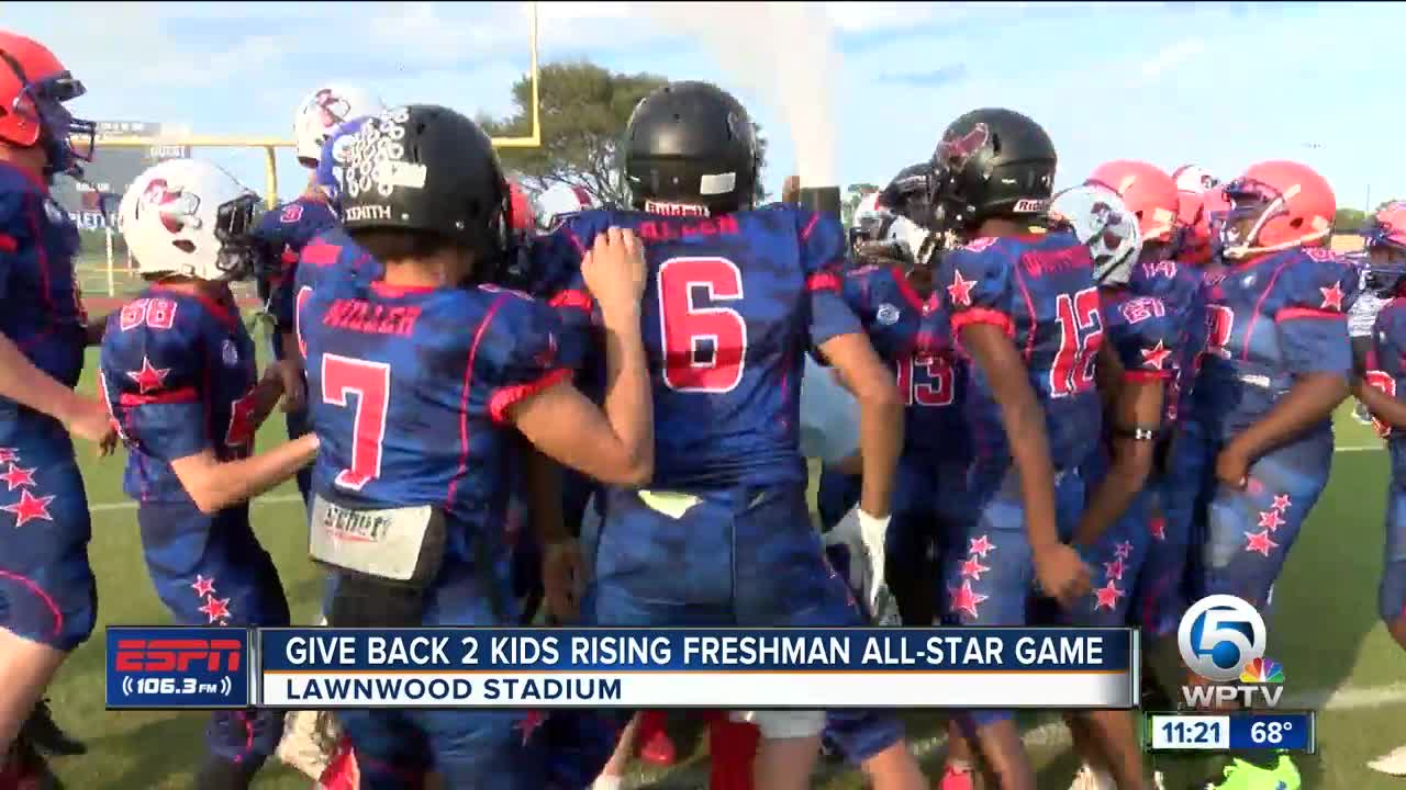 Give back 2 Kids rising freshman all-star game