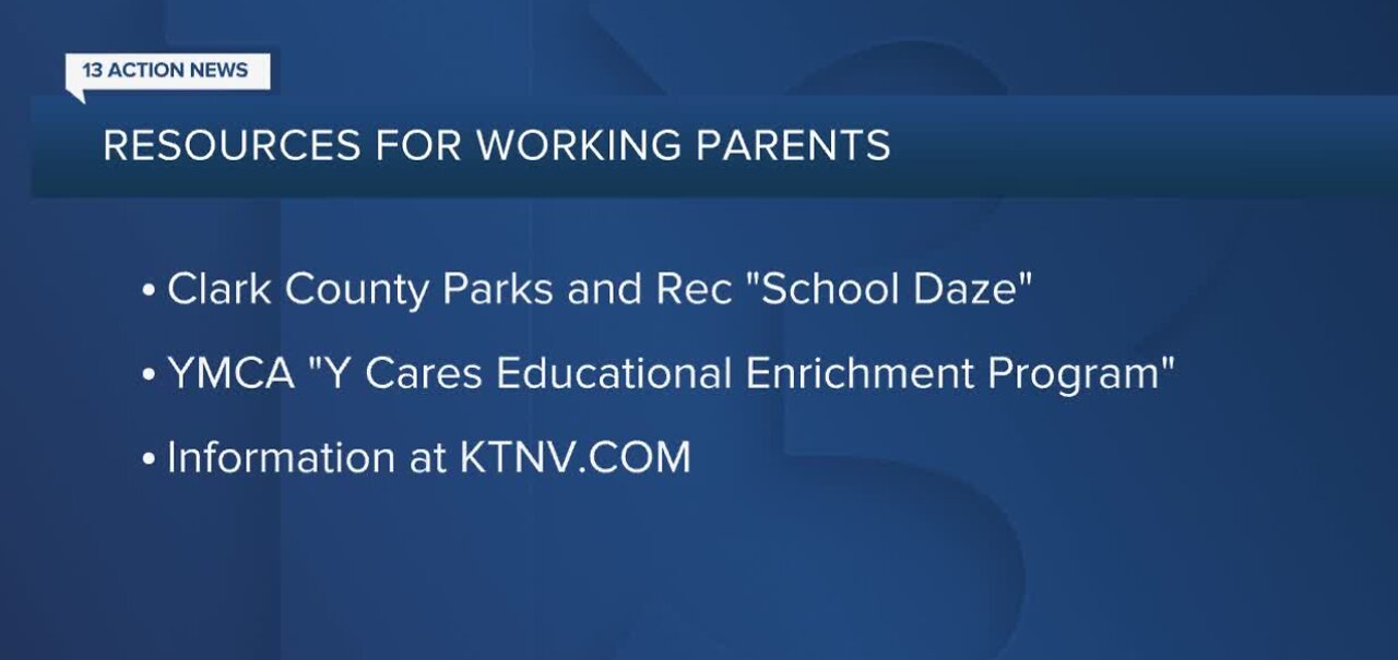 Resources for working parents during CCSD virtual learning
