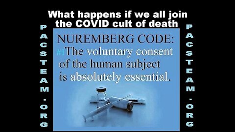 What happens if we all join the COVID cult of death