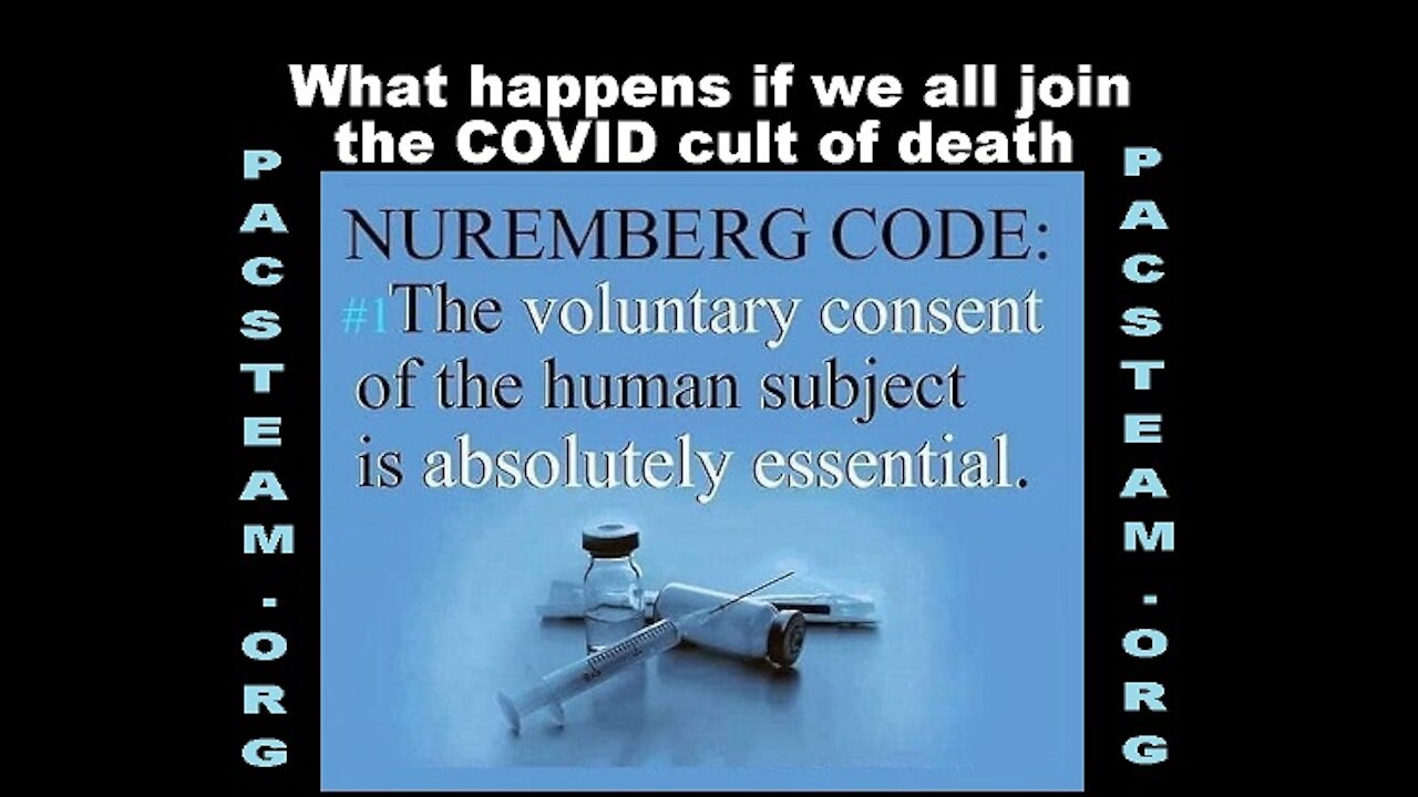 What happens if we all join the COVID cult of death
