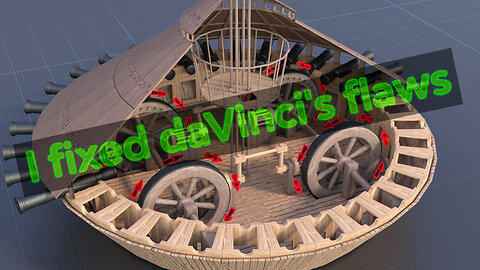 Da Vinci's Tank - Design Fails And Solutions