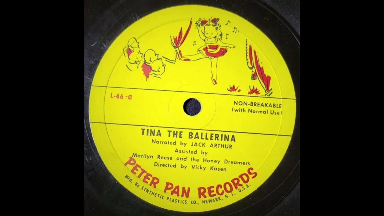 Jack Arthur, Marilyn Reese, The Honeydreamers – Tina the Ballerina