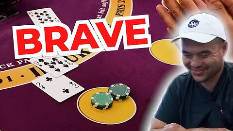 🔥 BRAVE🔥 10 Minute Blackjack Challenge - WIN BIG or BUST #196