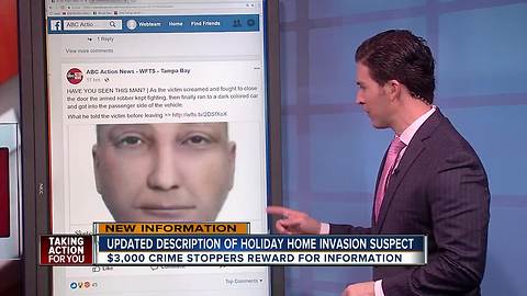 Updated description of Holiday home invasion suspect