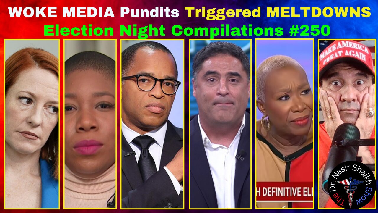 WOKE Liberal Media MELTDOWN TRIGGERED Over 2024 Election Results - TRUMP Wins