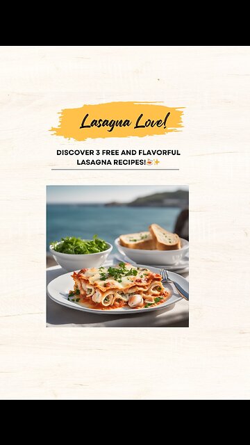 "Lasagna Love! 🍝✨"