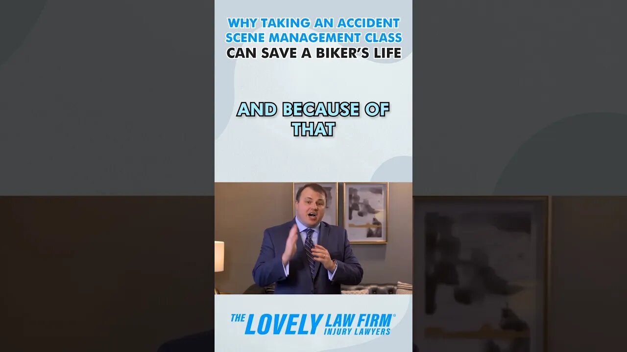 Taking an accident scene management class can save life #accidentscenemanagement #motorcyclesafety