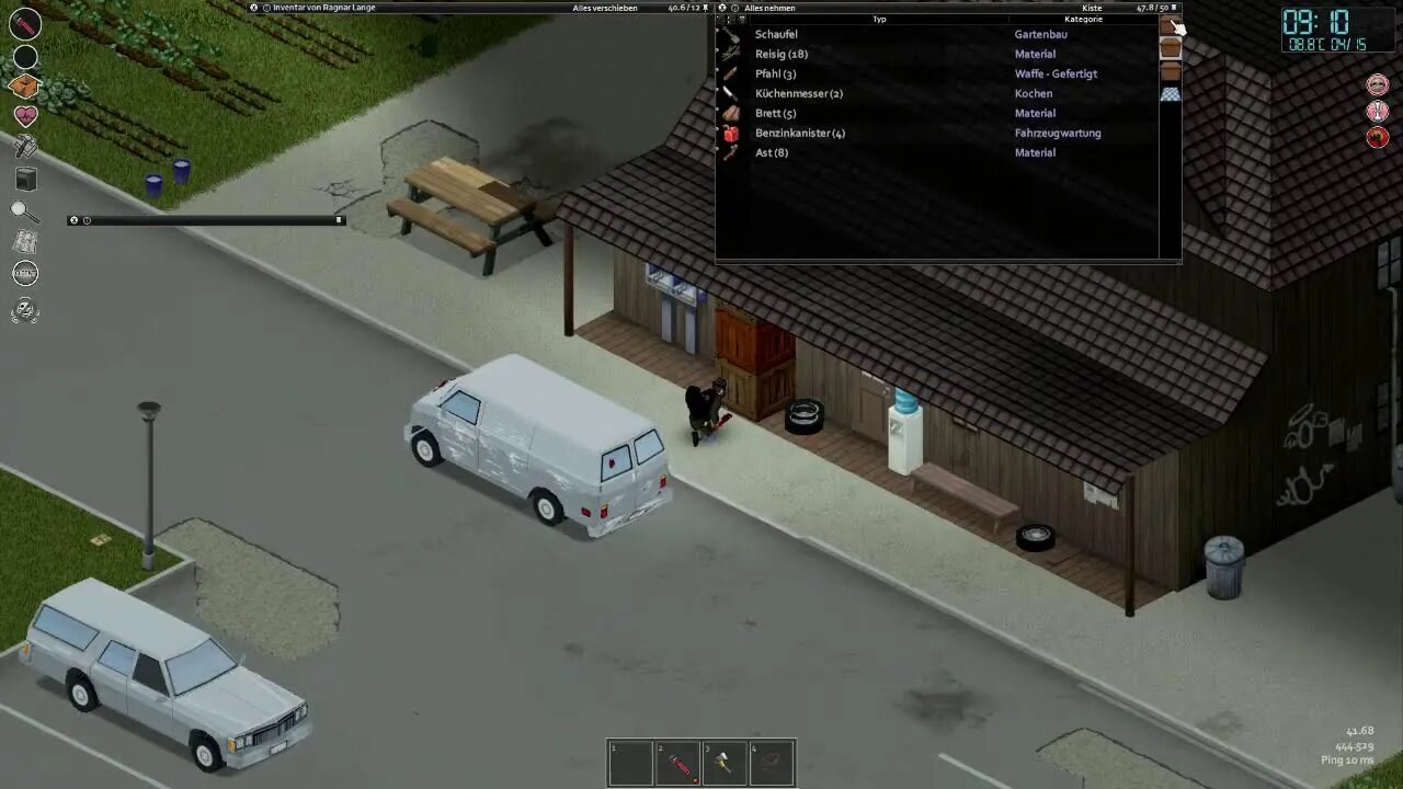 Project Zomboid - Teil 033 - #HomeOffice #Himmelfahrt (LIVE HD) - lebenskuenstler.net #LetsPlay