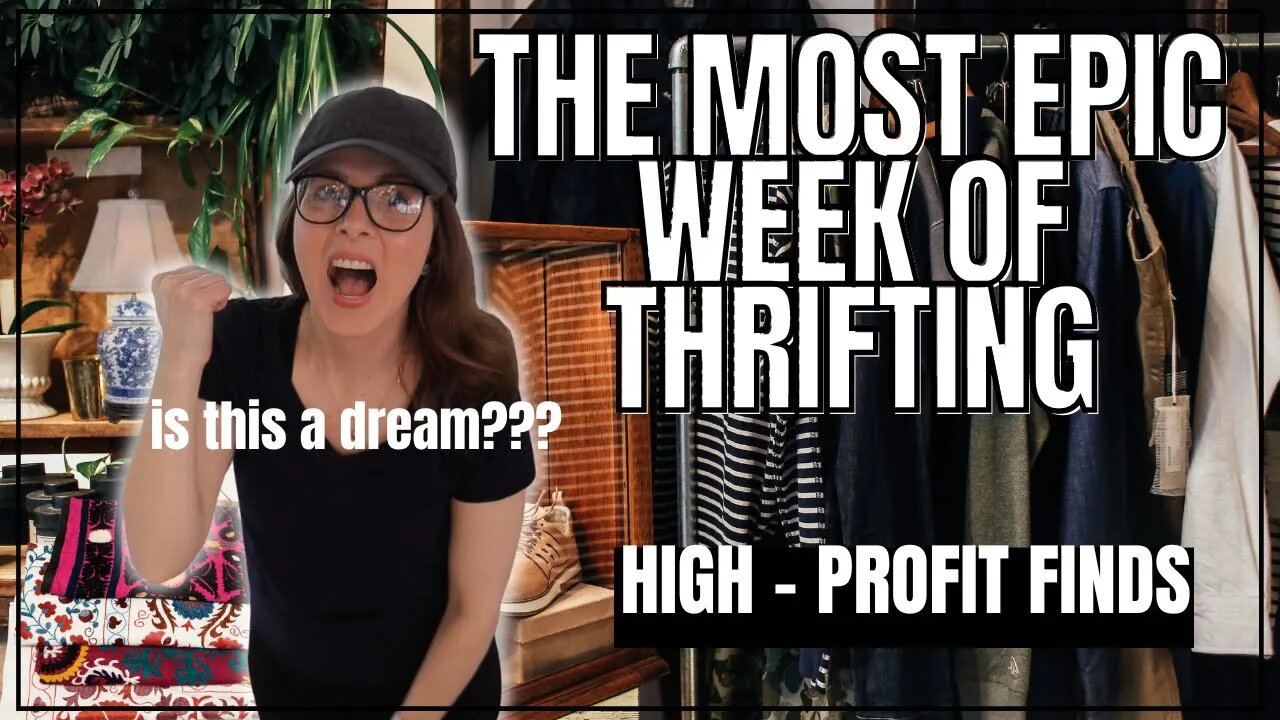 👀 Heart-pounding Yard Sale & Thrift Store Finds + Expensive Home Décor + High Profit Reselling