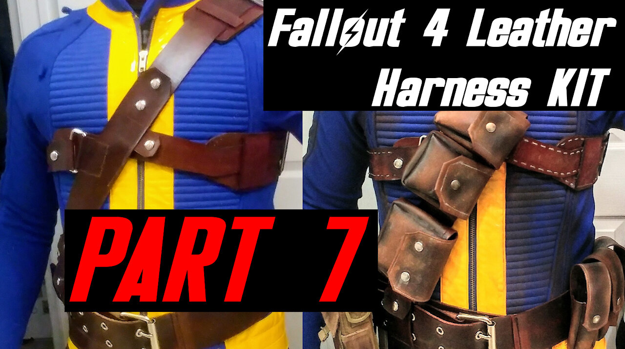 Fallout 4 Leather Chest Piece Harness Kit 07