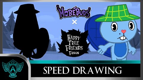 Speed Drawing: Happy Tree Friends Fanon - Buck | Mobebuds Style