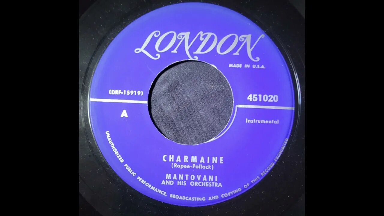 Mantovani and His Orchestra – Charmaine
