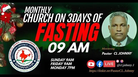 Bible Study by Pastor CL Johny on 31st December, 2022