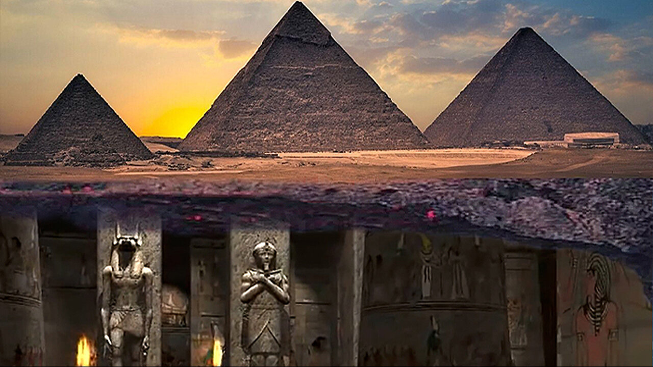 Misteriosi tunnel sotto la piramide di Giza