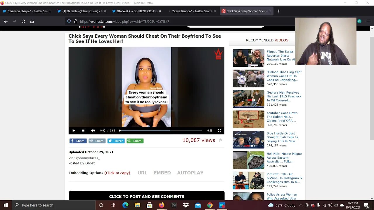 @dannyduces_ From 8 At The Table Is A Example Of Delusional Modern Woman Giving Bad Advice