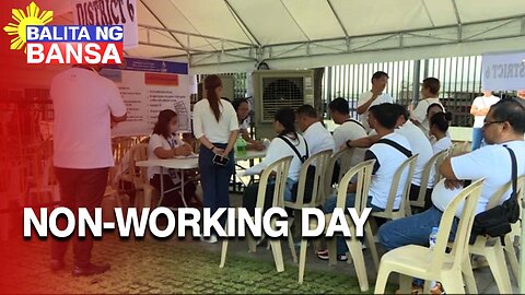 Barangay at SK elections, idineklarang 'non-working day' ni PBBM