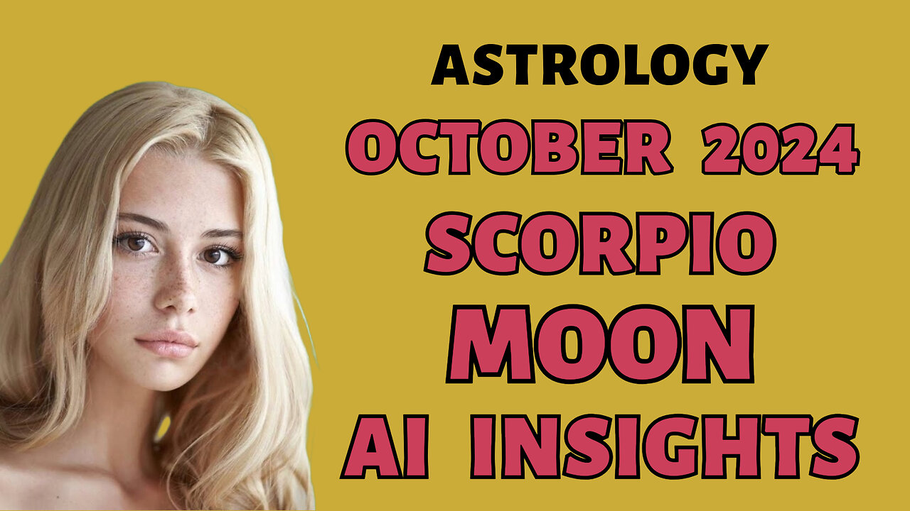 AI Reveals Scorpio's Lunar Transformation: October 2024 Full Moon Insights