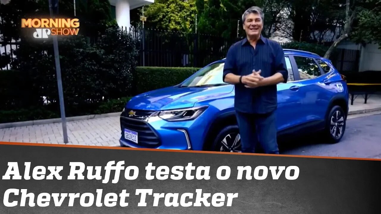 Conforto e design: Alex Ruffo faz o test-drive do novo Tracker da Chevrolet