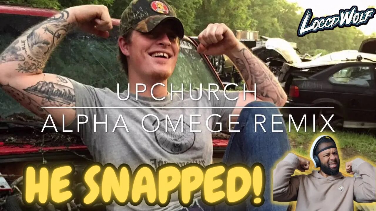 STOP! HE JUST SNAPPED! Alpha Omega (REDNECK REMIX) insaneeeeee🔥💯(REACTION!!!!)