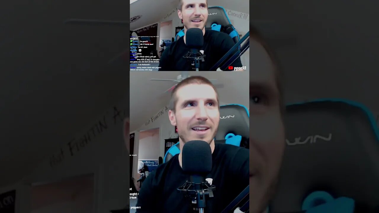Breaking his whole setup over a sandwhich | ppoo92 on #Twitch
