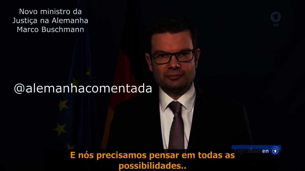 ALEMANHA, MARCO BUSCHMANN, REGULEM O TELEGRAM