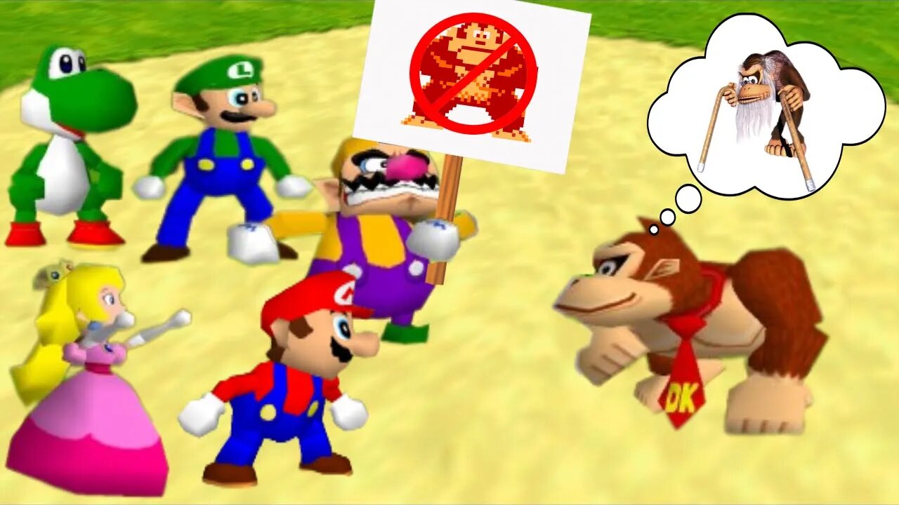 Kongs Have No Rights... Bragging Rights - Mario Party 64 Part 1