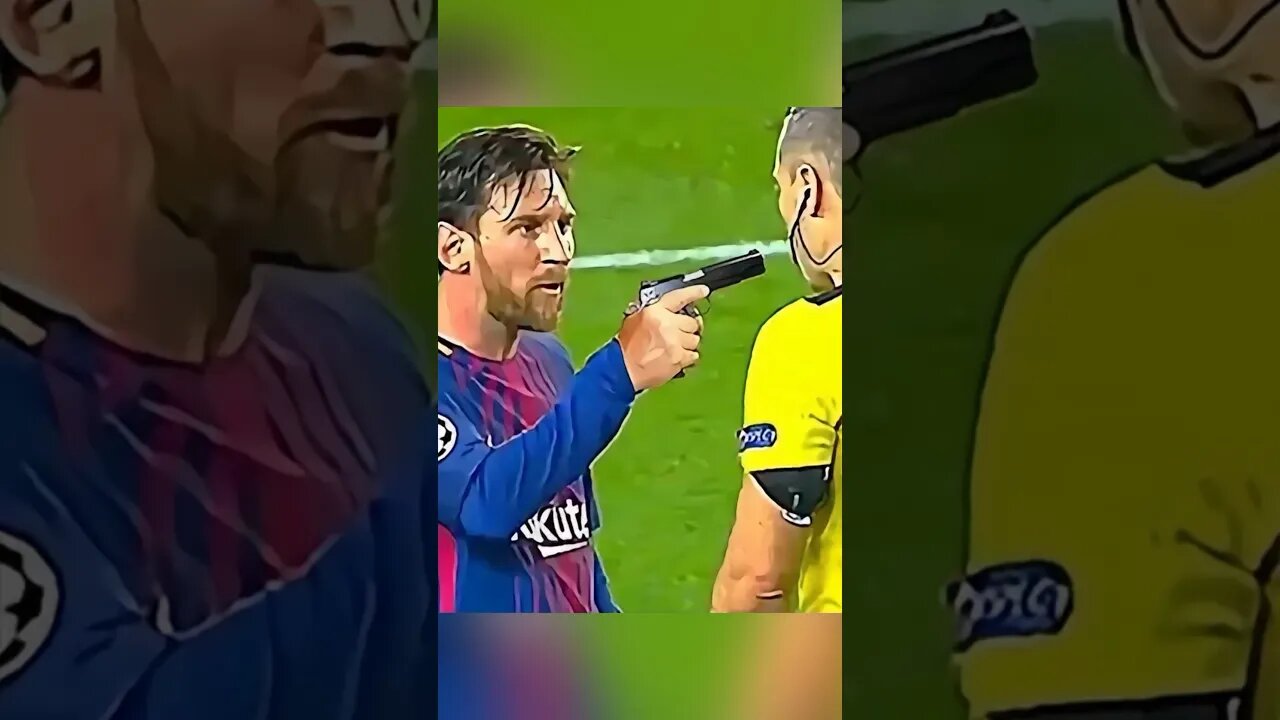 Messi’s First Ever Red Card 🟥🔥#messi #football #shorts