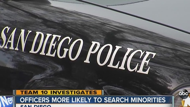 Study shows San Diego police officers more likely to search blacks, Hispanics during traffic stops