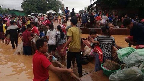 At Least 26 People Dead, Hundreds Missing After Laos Dam Collapses