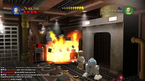 Lego Star Wars Complete Saga - Gonk droids, vomiting and Daisy Ridley
