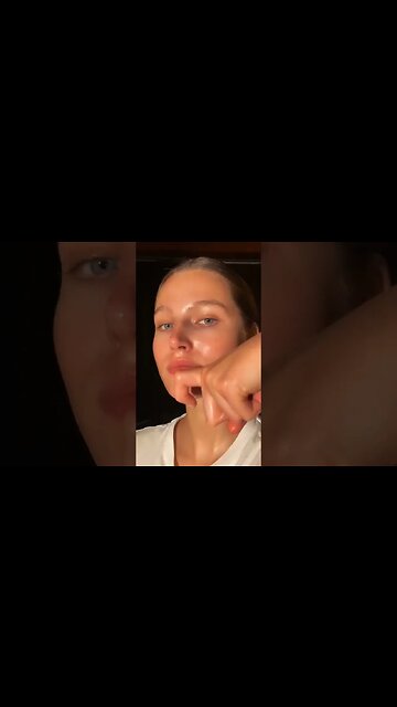 faccial massage for face lifting #shorts