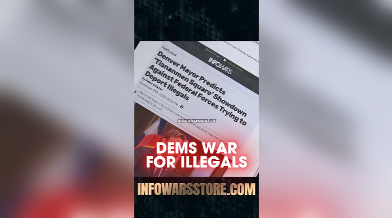 Alex Jones: Democrats Prepare For War With Trump & Border Patrol - 11/22/24