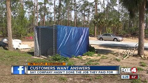 Customers say they paid thousands for a fence they didn't get