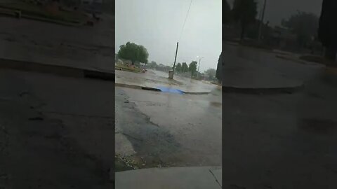 Cae agua y no es joda! Tacuarembó, Uruguay