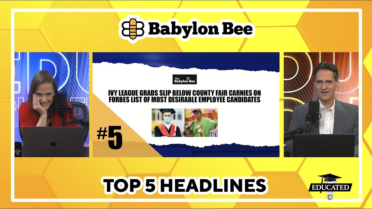 🐝Top 5 Babylon Bee Headlines