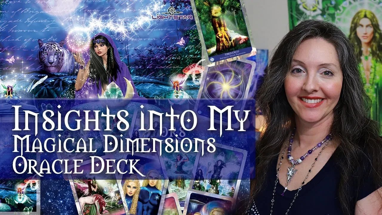 Insights Into My Magical Dimensions Oracle Deck By Lightstar