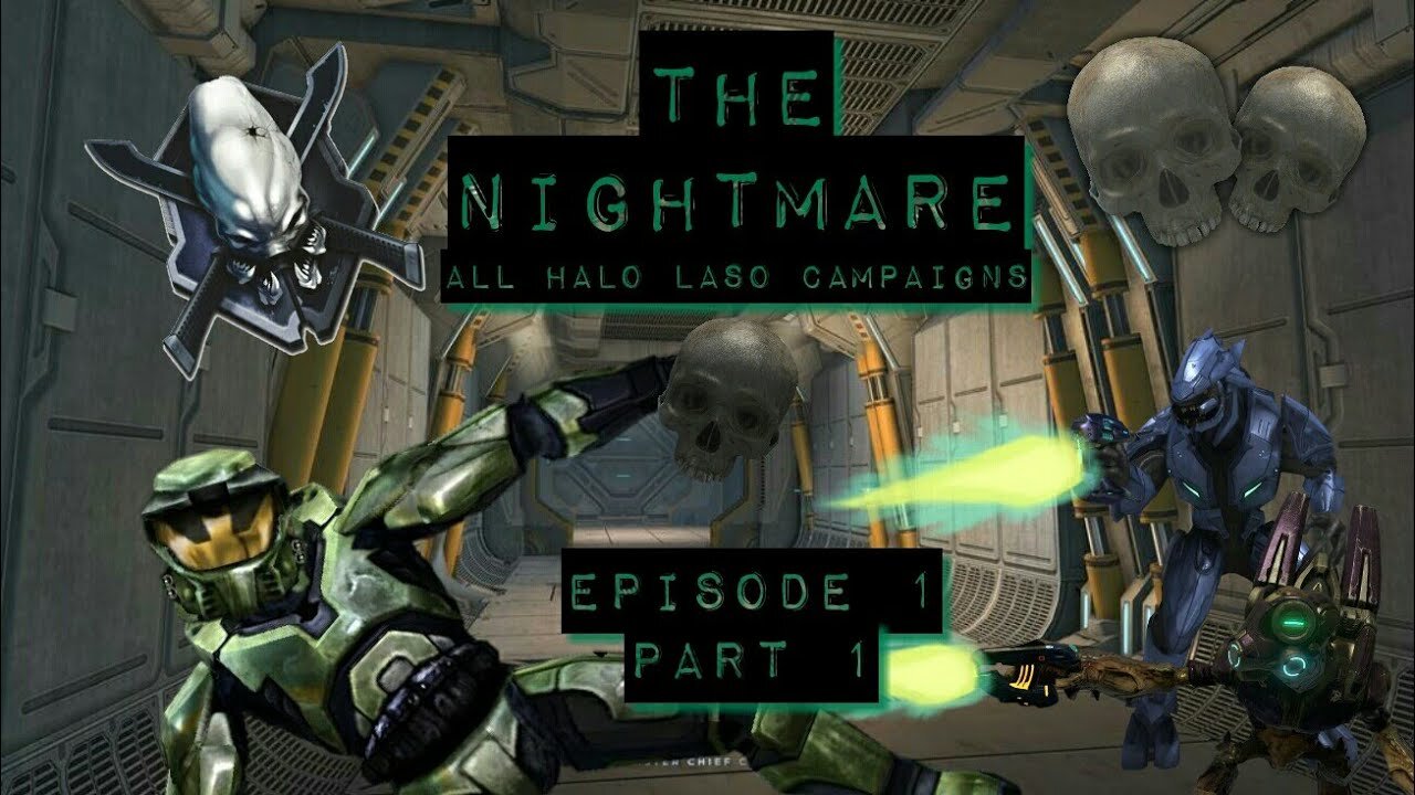 Halo CE Laso Campaign, Episode 1 - The Pillar of Autumn | The Nightmare