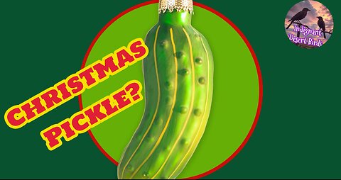 The Christmas Pickle, What the Heck is It? #christmastree #christmastales #uniquechristmas