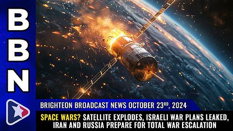 SPACE WARS? Satellite explodes, Israeli war plans leaked...