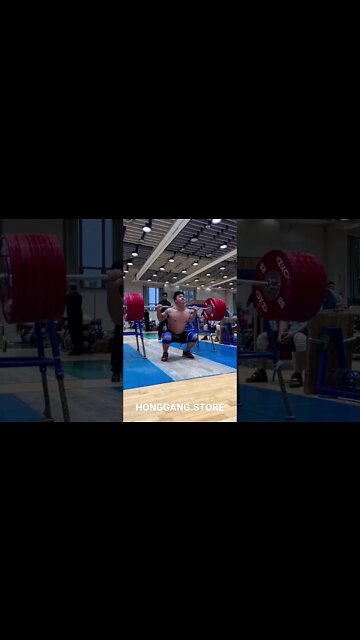 Tian Tao 270kg Back Squat for Reps