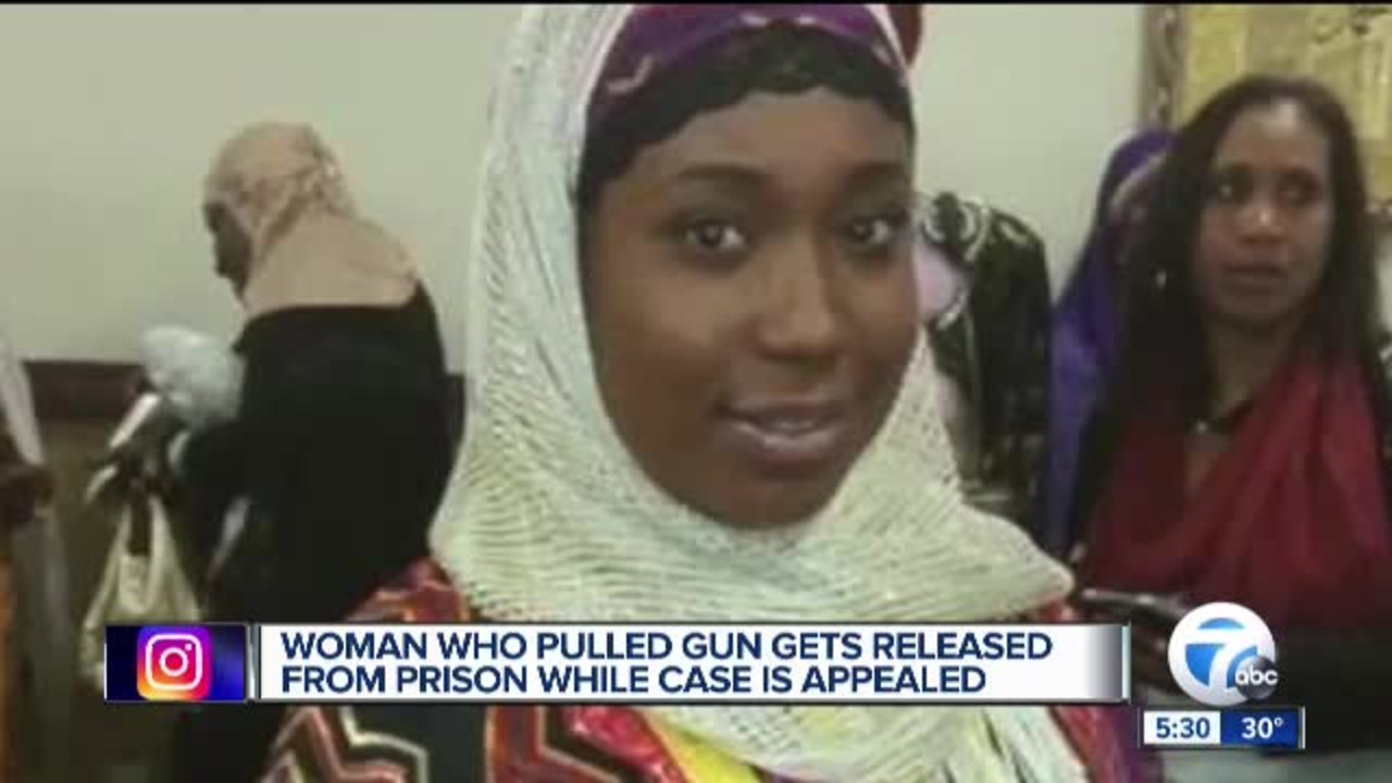 Woman who pulled gun gets released from prison while case is appealed