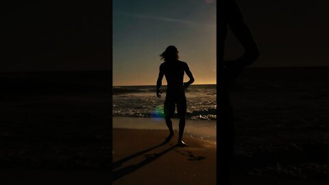 Cartwheel tricks at the beach # Shorts