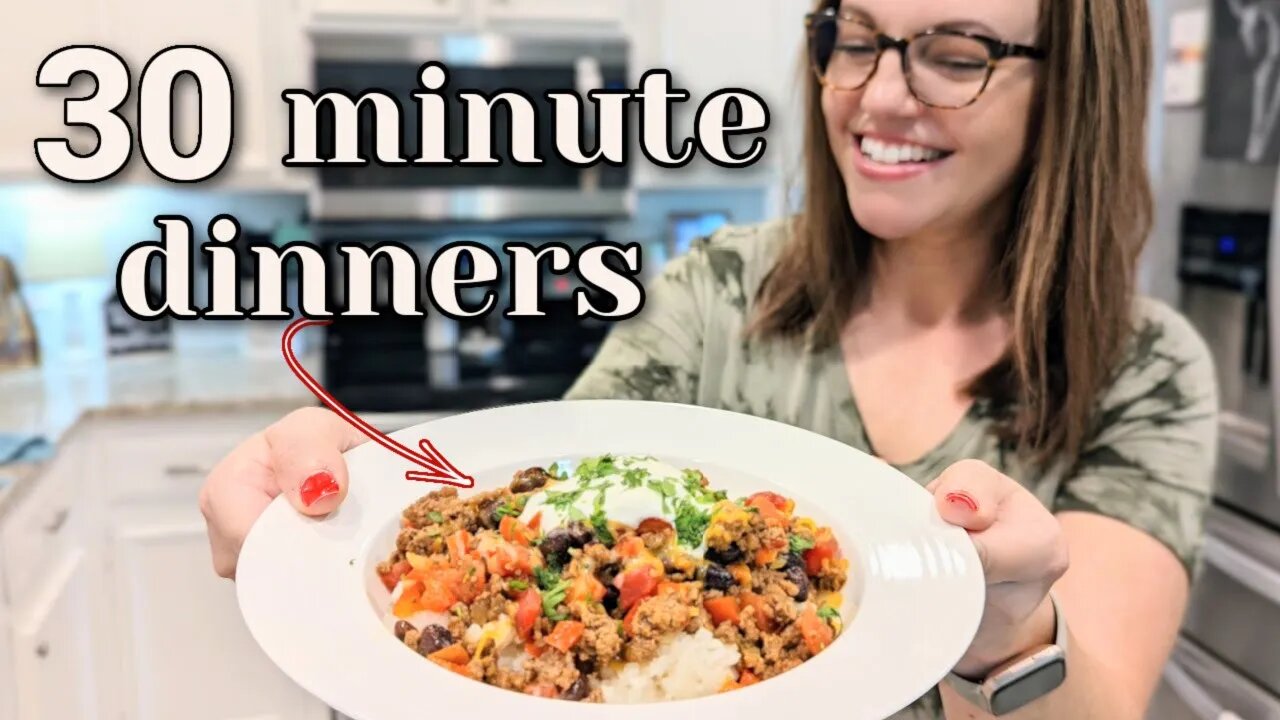 EASY 30 MINUTE DINNERS YOUR FAMILY WILL LOVE! | WINNER DINNERS 132