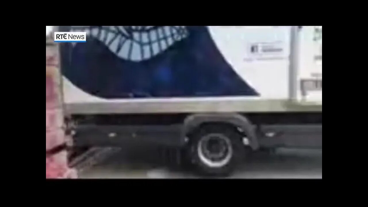 Irishman SMASHES Truck into Russian Embassy