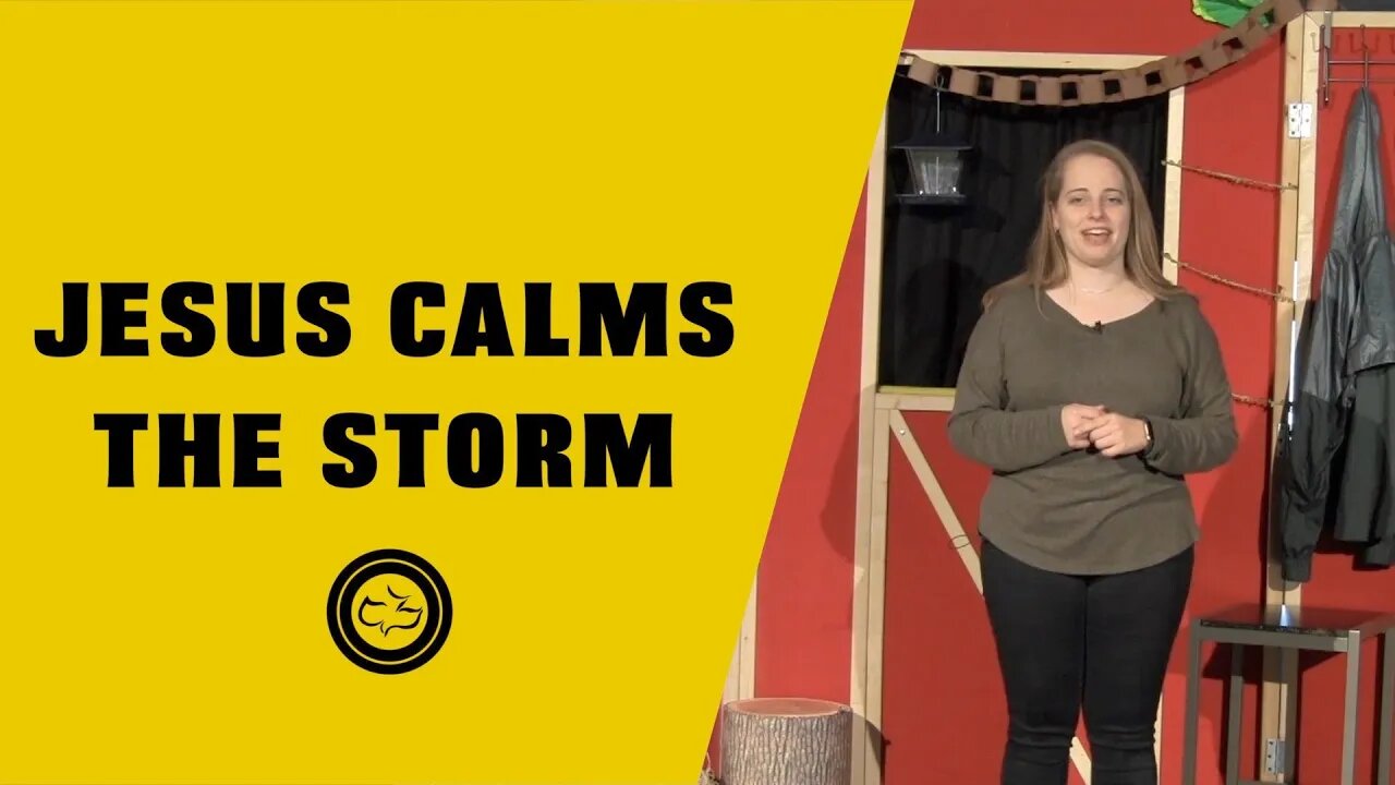 Jesus Calmed the Storm (Matthew 8; Mark 4; Luke 8) | Younger Kids | Miss. Ashleigh
