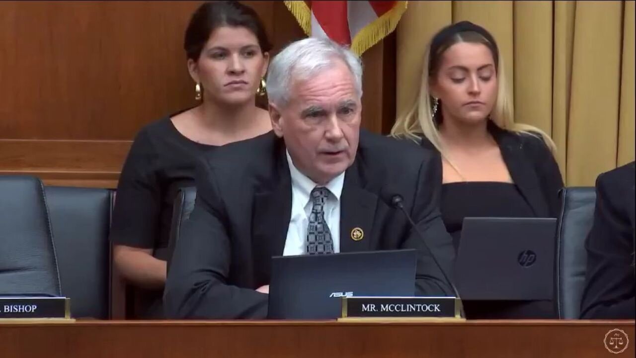 Rep. McClintock On The Two-Tier Justice System: Pro-Lifers…Federal Prison…Church Vandalism…Probation